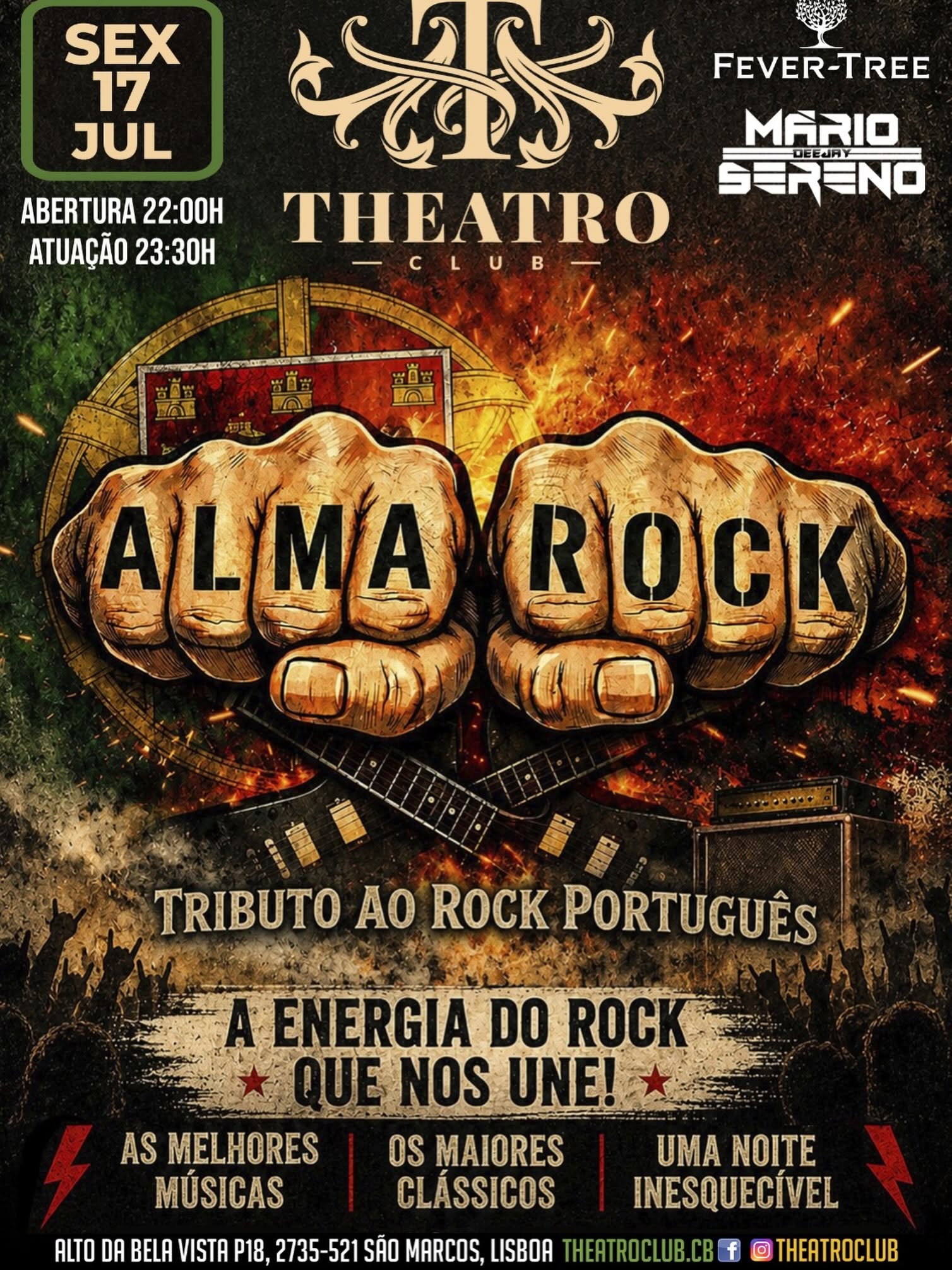 Alma Rock no Theatro Club — event image